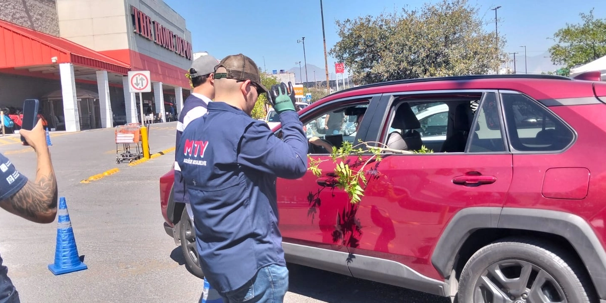 monterrey; arboles; adopcion; medioambiente; drivethru; ecologia
